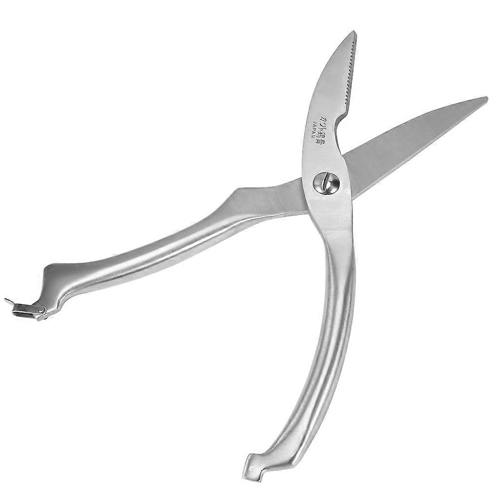 Multifunctional Stainless Steel Kitchen Scissors Strong for Fish Chicken Bone
