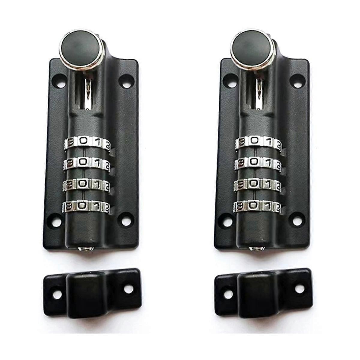 Recodeable Combination Locking Bolt Cam Lock Password Mechanical Lock Digital Drawer Zinc Alloy Lock Door Lock 2Pc A