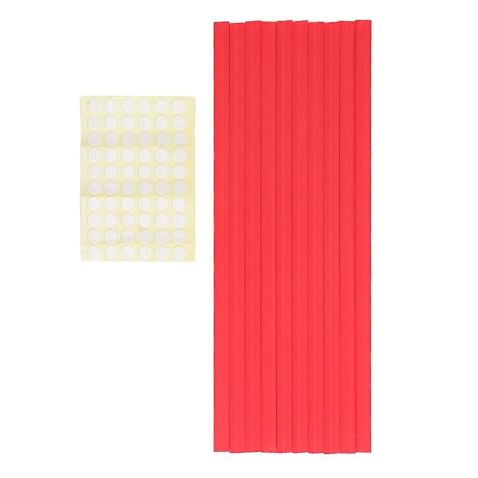 Coffee Capsule Storage Rack Organizer - Wall Mounted, Red, Under Cabinet