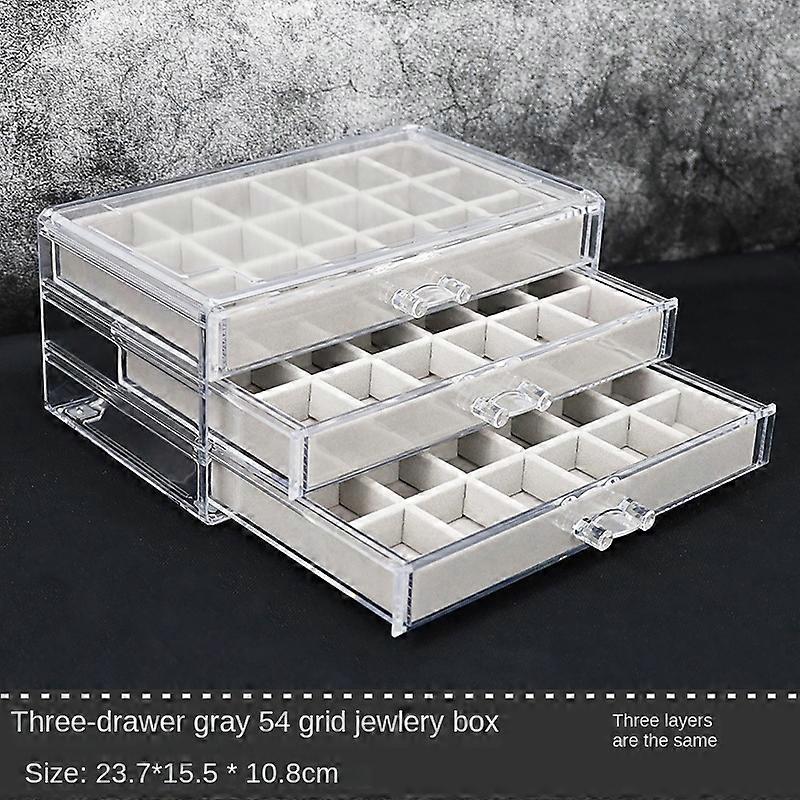 Acryl Schmuckschatullen Organizer Personalisierte Ohrringe Halskette Ring Aufbewahrungsbox Stray Kinder Schmuckschatulle für Frauen Display Stand