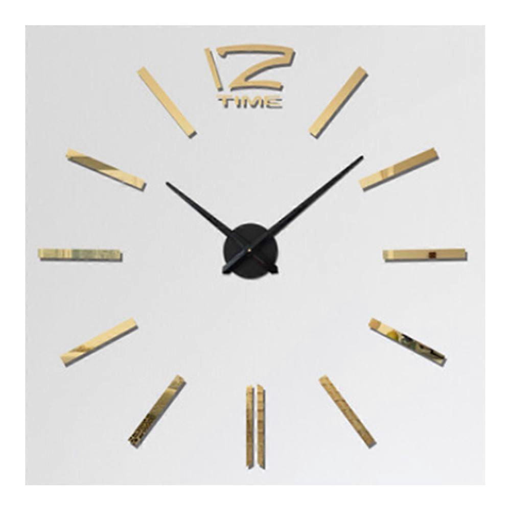 Wanduhr 3D Acryl Sticking Super Large Size Wohnzimmer