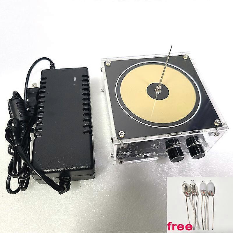 Bluetooth Music Tesla Coil High Frequency Voltage Pulse Arc Generator, Palm Arc Touchable Lightning AC110-240V