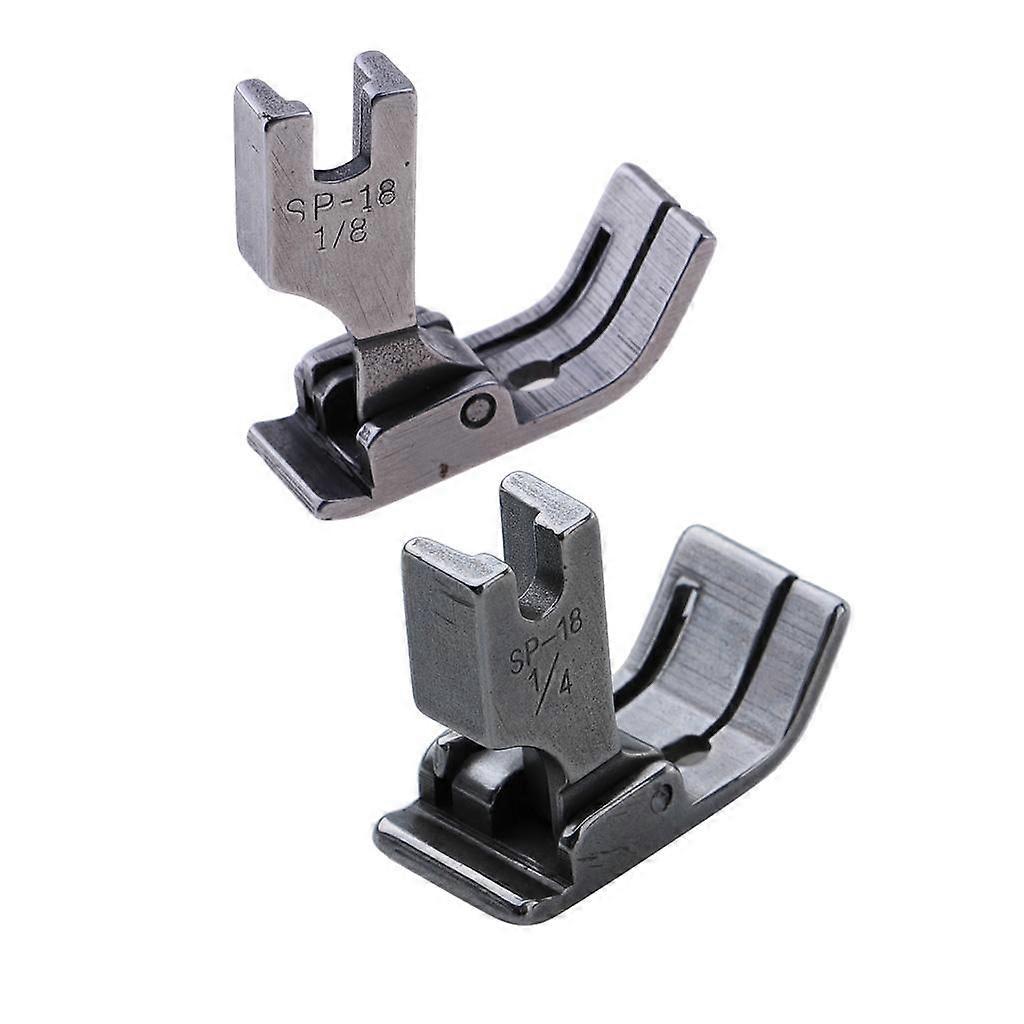 Sewing Hinged Presser Foot 1/4'' 1/8'' for Industrial Single  Machine