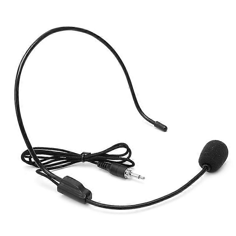 3.5mm Wired Microphone Voice Amplifier Headset Studio Conference Speech Speaker