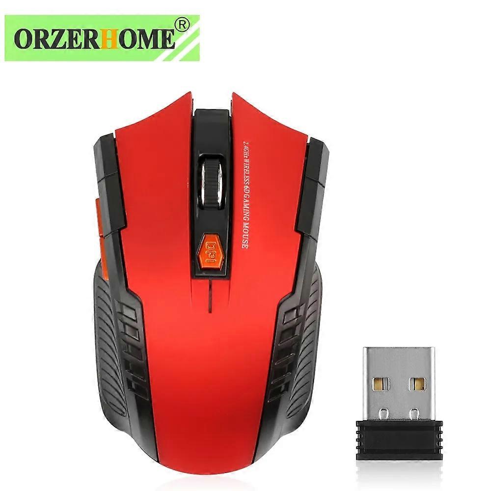 ORZERHOME 2.4GHz Wireless Mouse Optical Mice with USB Receiver Gamer 1600DPI 6 Buttons Mouse For Computer PC Laptop Accessories Mice & Trackballs