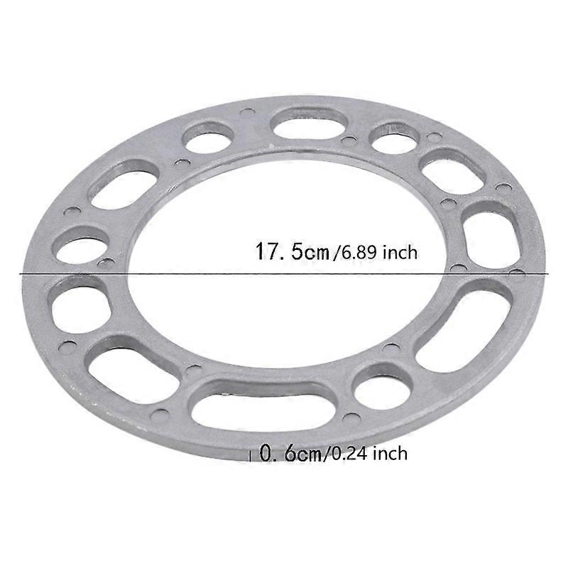 2pcs Universal Car Wheel Tire Spacer Adaptor Shims Plate 3mm 5mm 6mm 8mm 10mm For 4x100 4x114.3 5x100 5x108 5x114.3 5x120
