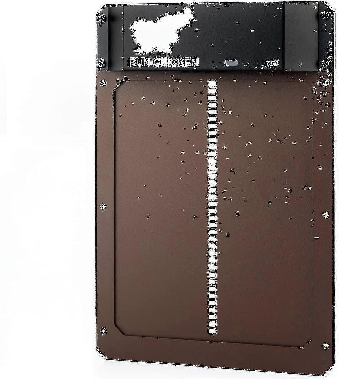 Aluminum Automatic Chicken Coop Door With Battery And Light Detection