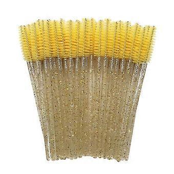 50 Pcs Disposable Eyelash Mascara Brushes Lashes Makeup Brushes Wands Applicator Makeup