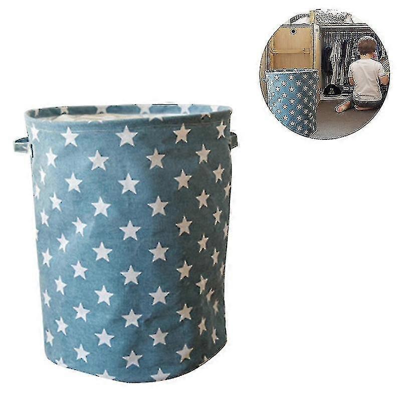 Foldable Laundry Basket,waterproof,round Household Laundry Box