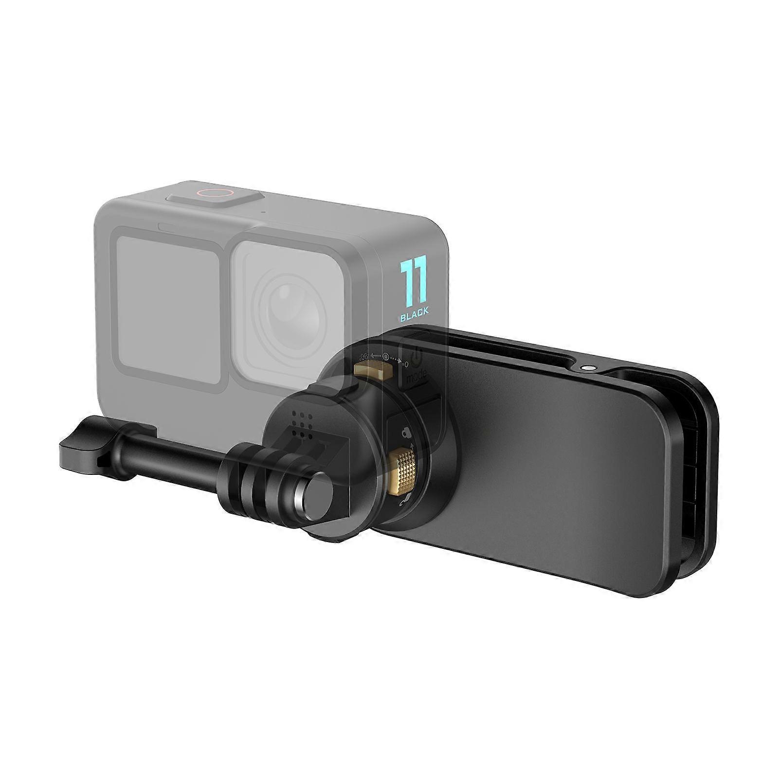 Magnetic Quick Release Backpack Strap Mount Backpack Clip with Mounting Adapter for GoPro Hero 12/11/10 DJI OSMO Action 4/3 POV
