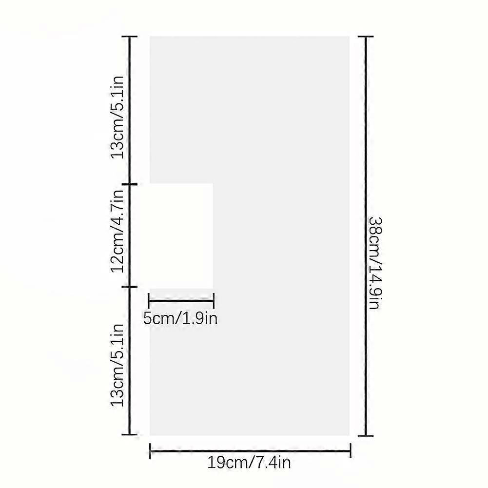 Transparent Sewing Tool Plastic Fun Art DIY Template Sewing Accessories