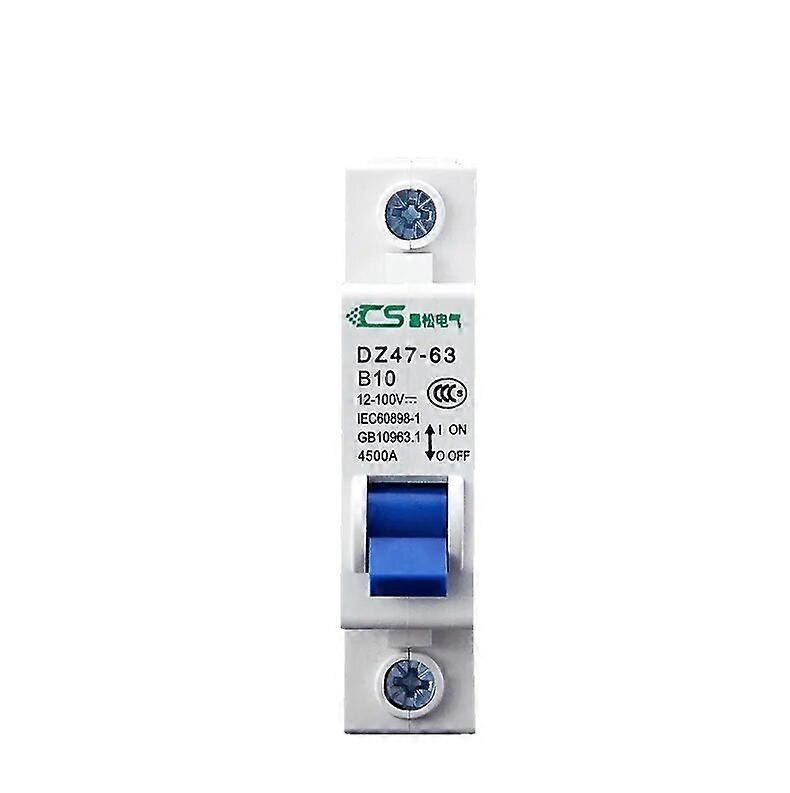 Miniatuur automatische schakelaar, DC 1P, 2P, 12V, 24V, 36V, 48V, 60V
