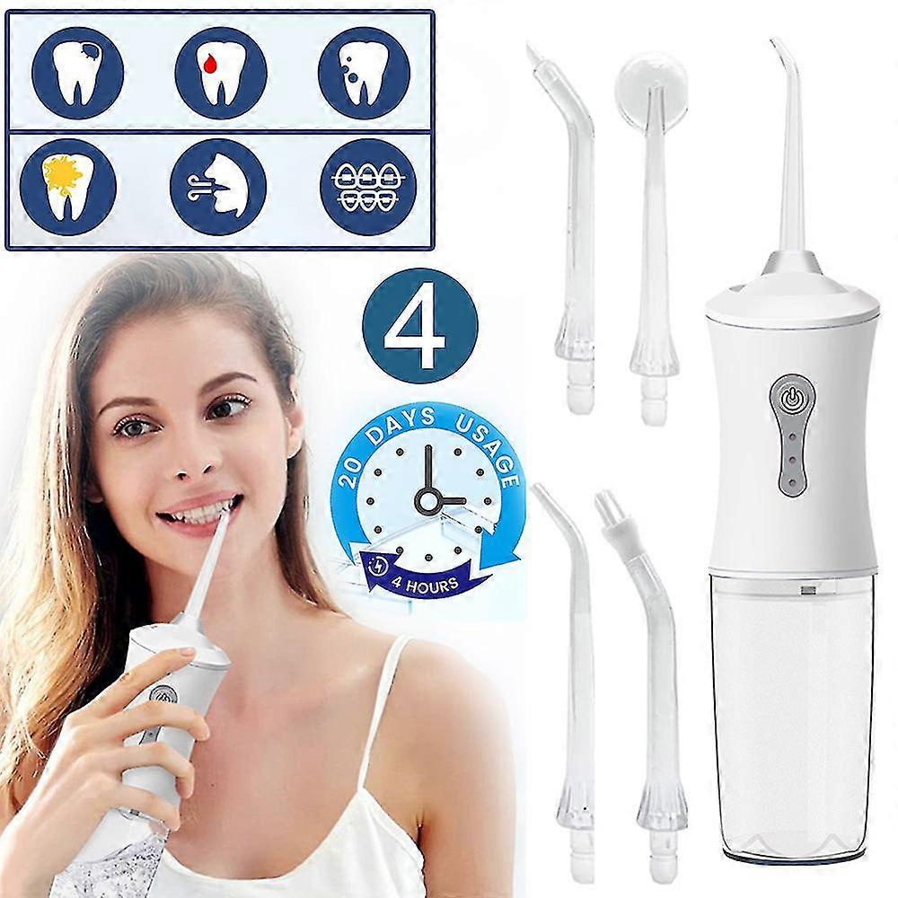 Electric Tooth Flusher Flosser Waterproof 3 Modes Oral Irrigator