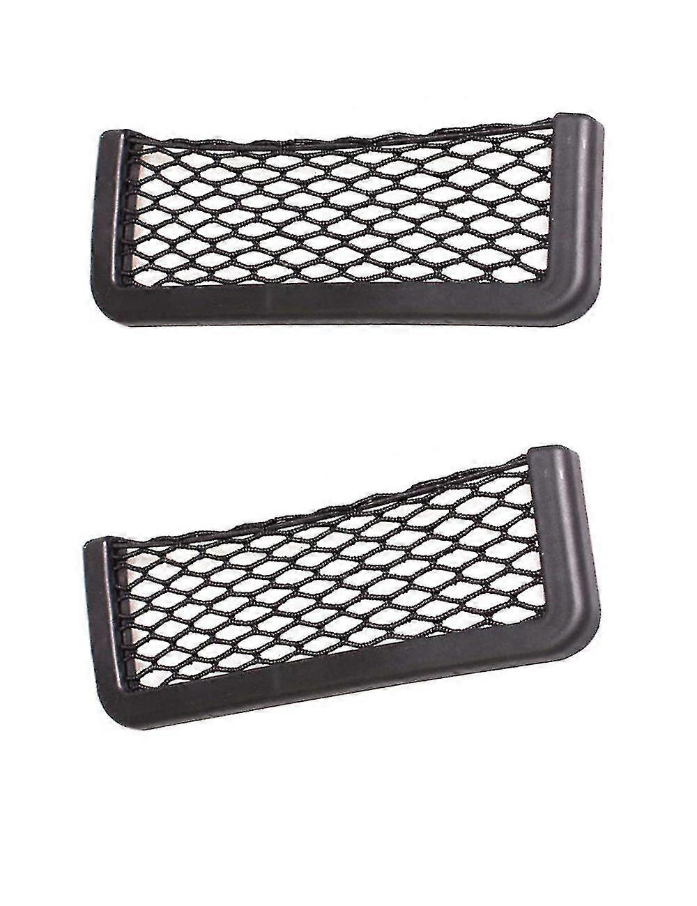 Car Storage Mesh Bag Elastic Mobile Phone Wallet Key