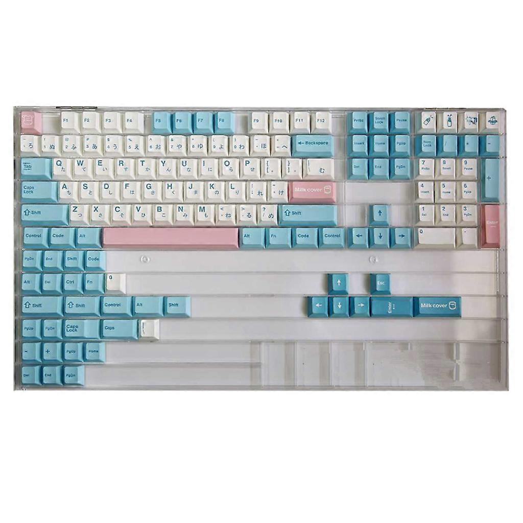 140Keys PBT Dye Sublimation Keycaps for Mechanical Gaming Keyboard MX Switches
