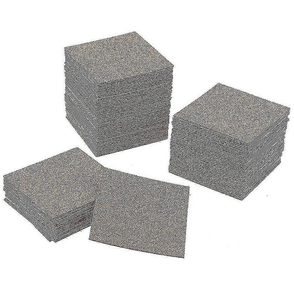 40pcs Self-adhesive Cork Coasters Squares Cork Mats Cork Backing Sheets For Coasters And Diy Crafts