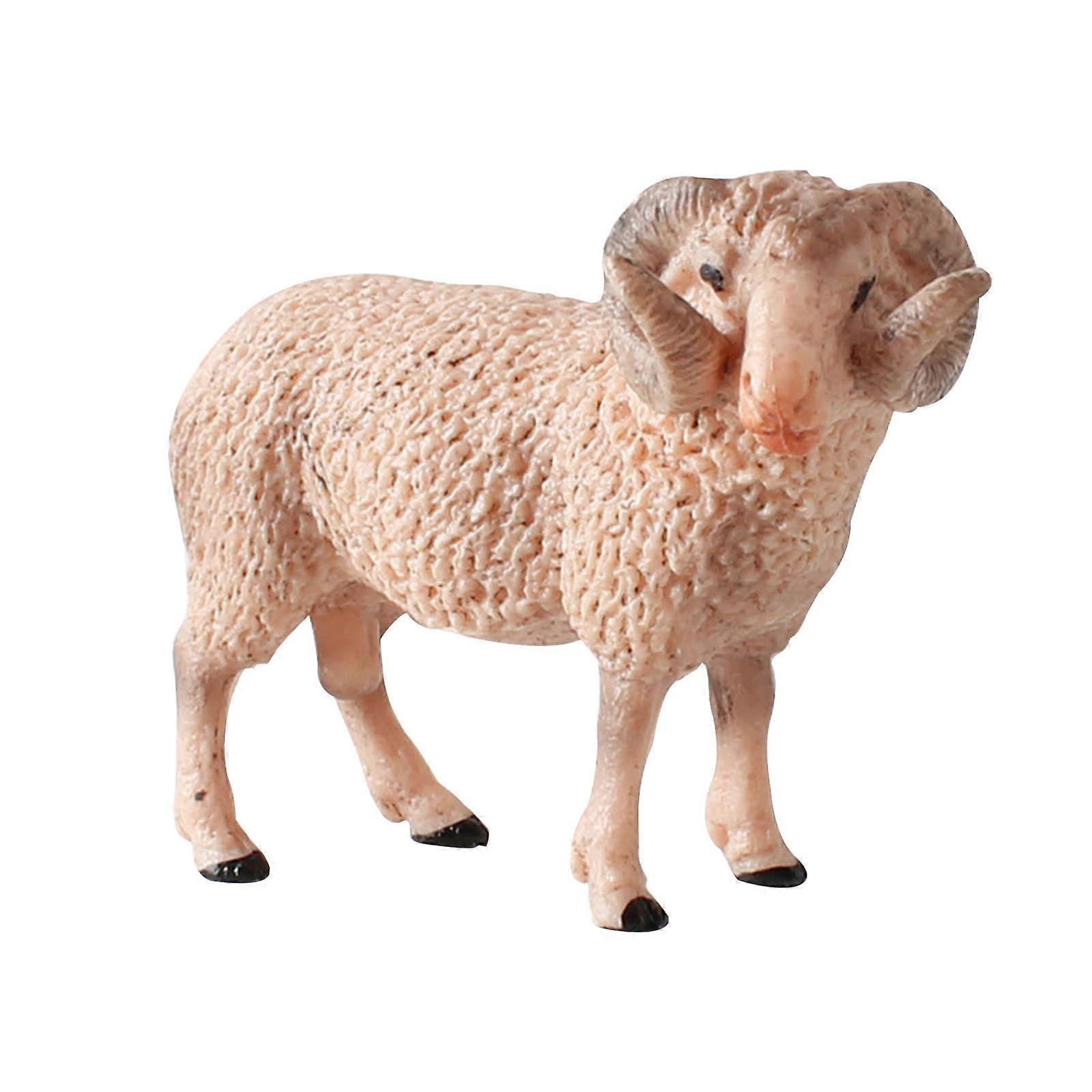 Toys Mini Simulated Farm Poultry Model Furnishing To Create A Farm_c24070494