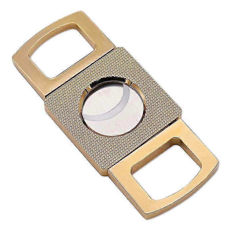 Goldene Farbe Edelstahl Zigarrenschneider