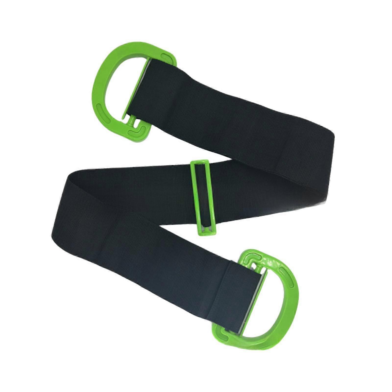 Adjustable Lifting Moving Strap Moving Belt for Boxes Furniture House Moving Green