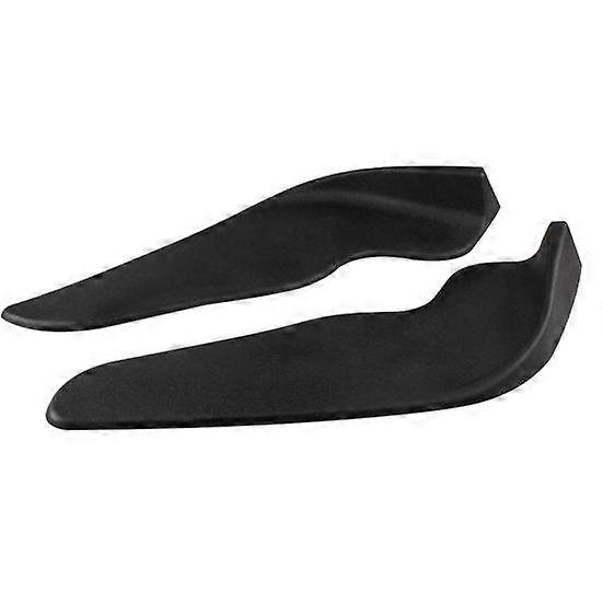 2Pcs Universal Vehicle Car Front Bumper Lip Spoiler Splitter Scratch Protector