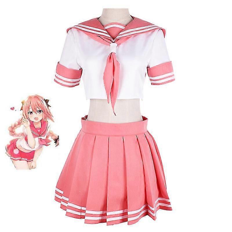Sbluucosplay גורל אפוקריפה רוכב אסטולפו קוספליי לגברים Jk בית ספר אחיד חליפת מלחים נשים תלבושת אנימה ליל כל הקדושים תחפושת בוריס