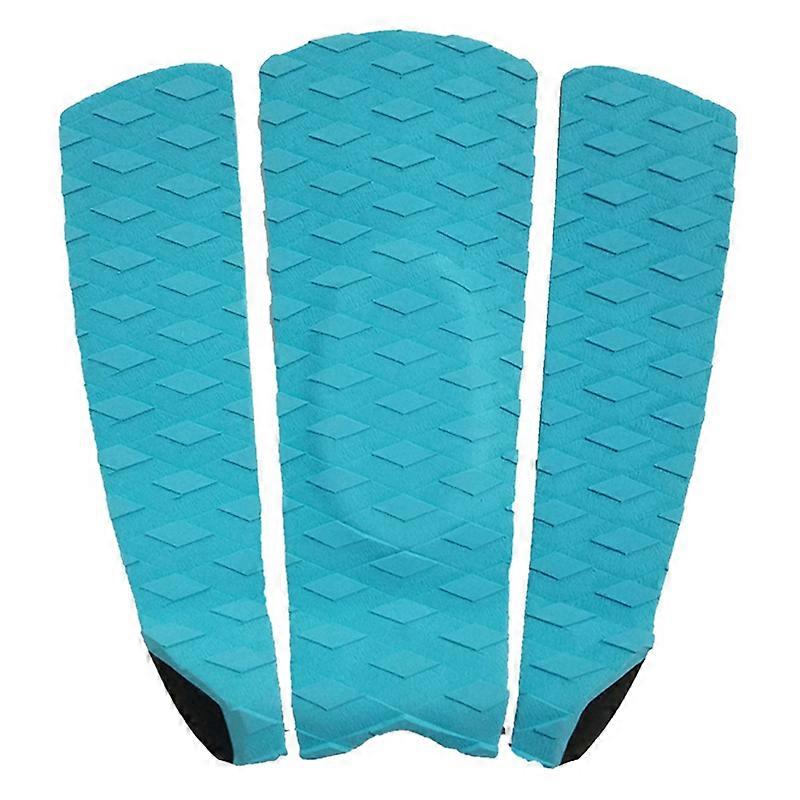 3Pcs Surf Mat EVA Tail Pad Surfboard Surf Mat Surfboard Non-Slip Traction Pad Surfing Accessories
