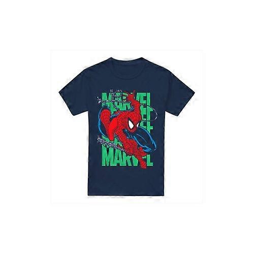 Spider-Man Mens Wall Crawling T-Shirt