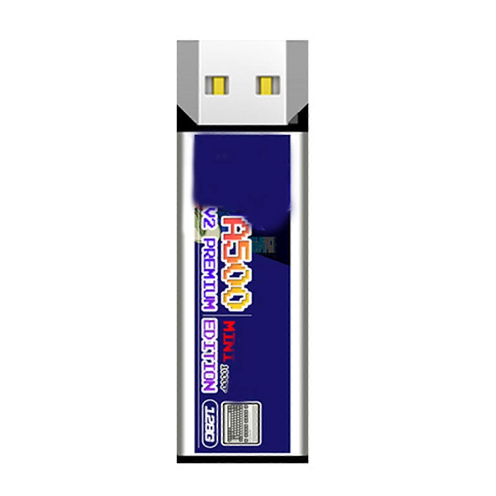 USB Stick Expansion Pack A500 MINI Game Expansion Card Rediscover the Joy of Gaming-on Your TV Screen or Monitors Gift