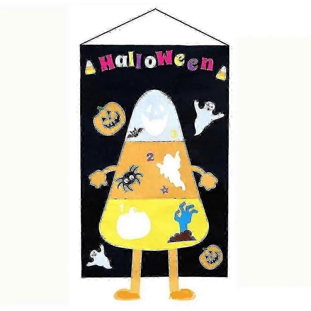 Gioco di lancio della bandiera appesa di Halloween per feste all'aperto