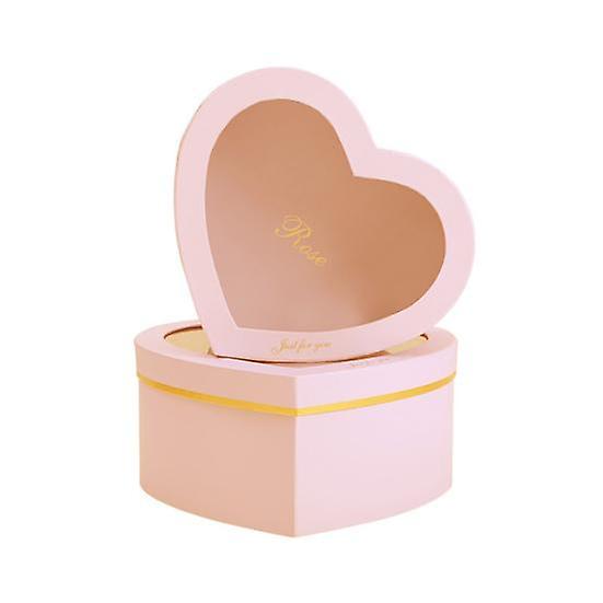2Pcs/Set Flower Gift Holder Florist Packaging Exquisite DIY Paper Rose Gift Case