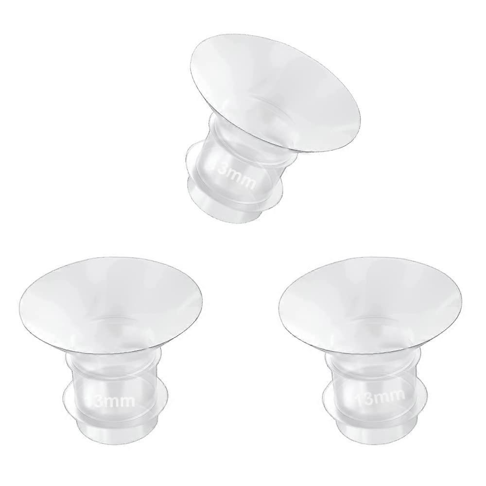 24mm Wearable Breast Pump Flange Insert Compatible with Momcozy 3PC Set, Soft Silicone Material, Perfect Fit