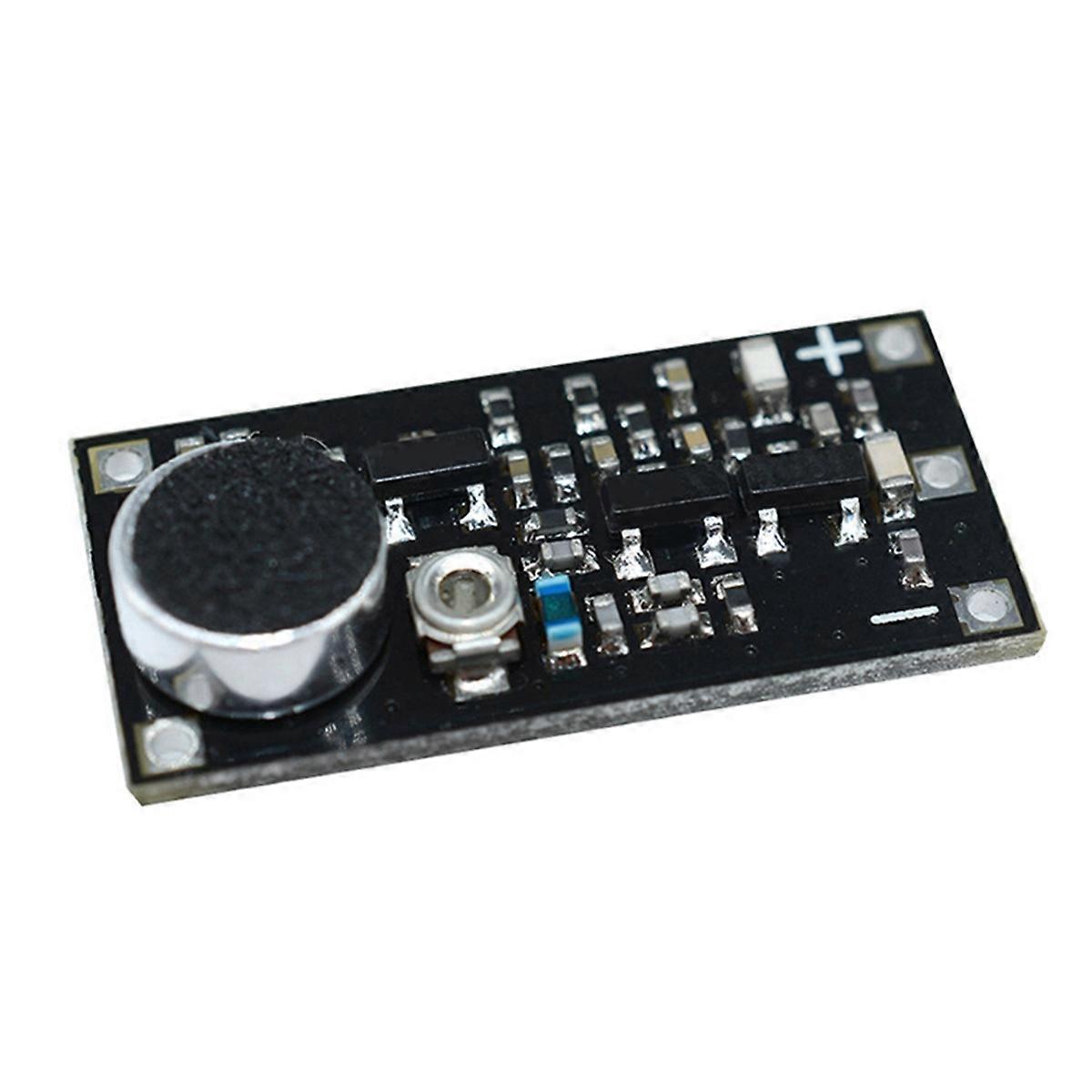 88-115MHz FM Wireless Microphone Surveillance Transmitter Module Board Adjustable Capacitor DC 2V 9