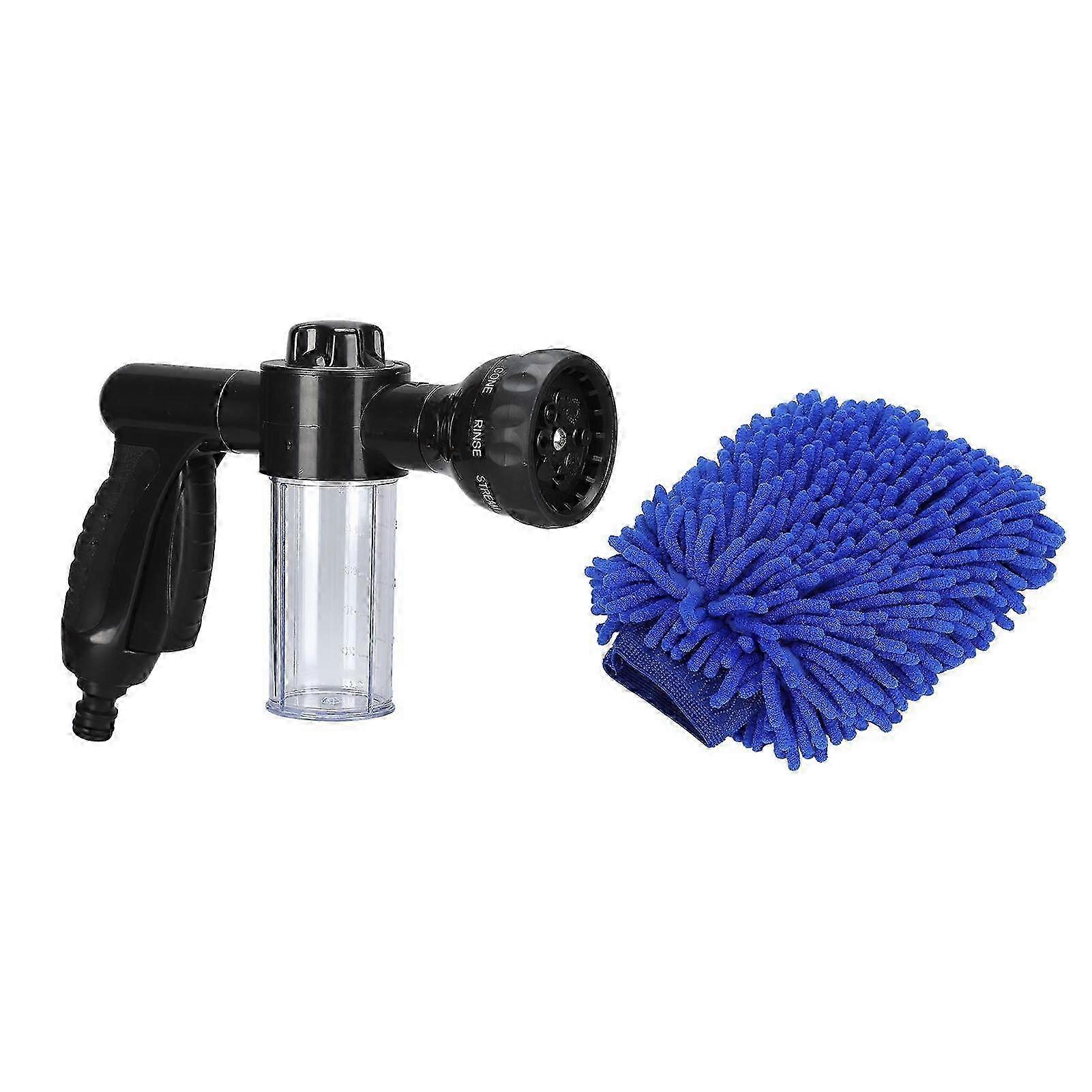 Foam Sprayer 8 Spray Patterns Adjustable Water Sprayer Multifunctional Plants Watering Gun