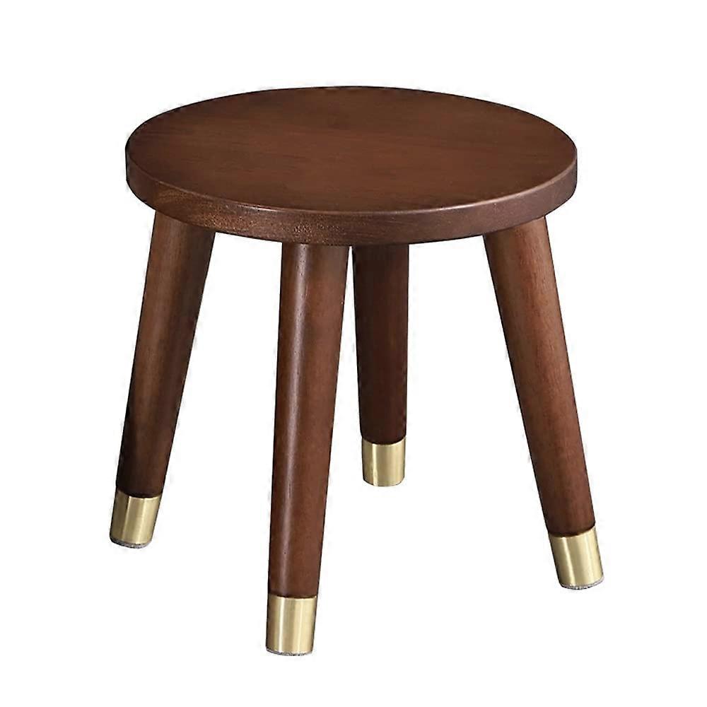 Round Step Stool with Detachable Legs, 12x12x10 Inch, Ideal for Plants, Vanity, or Bench Use, Sturdy and Portable