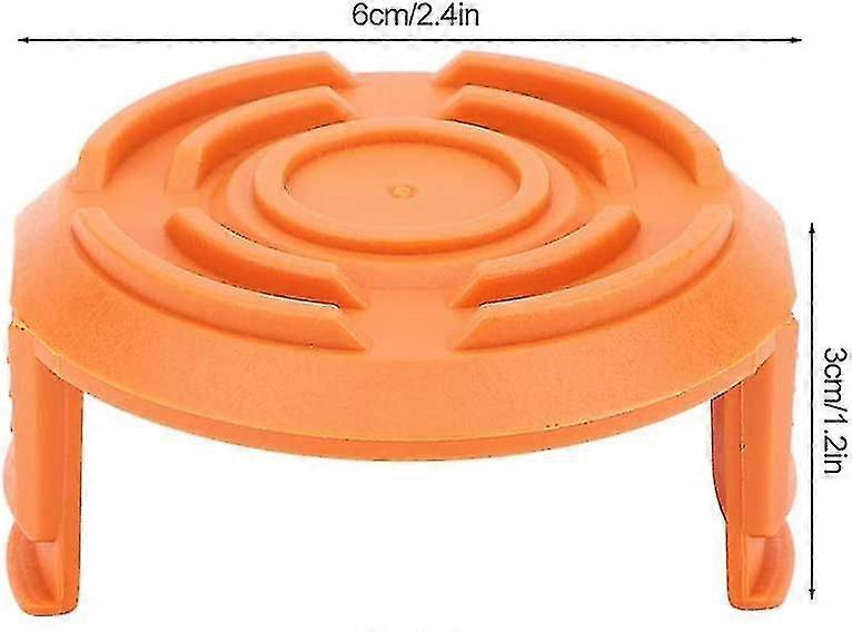 Trimmer Spool Covers, 4Pcs Trimmer Replacement Spool Cap Covers Weed Eater Caps For Wa0010- Strimmer-