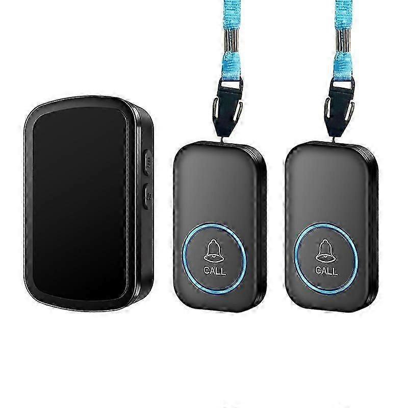 Alarme de téléavertisseur pour personnes âgées avec sonnette d’appel à une touche pour une utilisation au chevet du patient