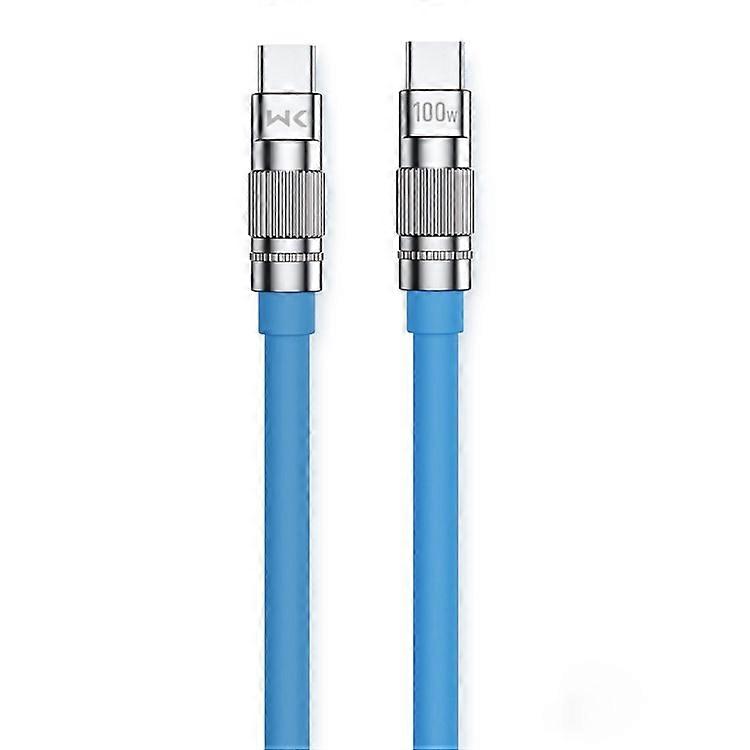 WEKOME Wingle Series Compatible For iPhone 15 Series 1m Type-C to Type-C 100W Super Fast Charging Cord Data Cable