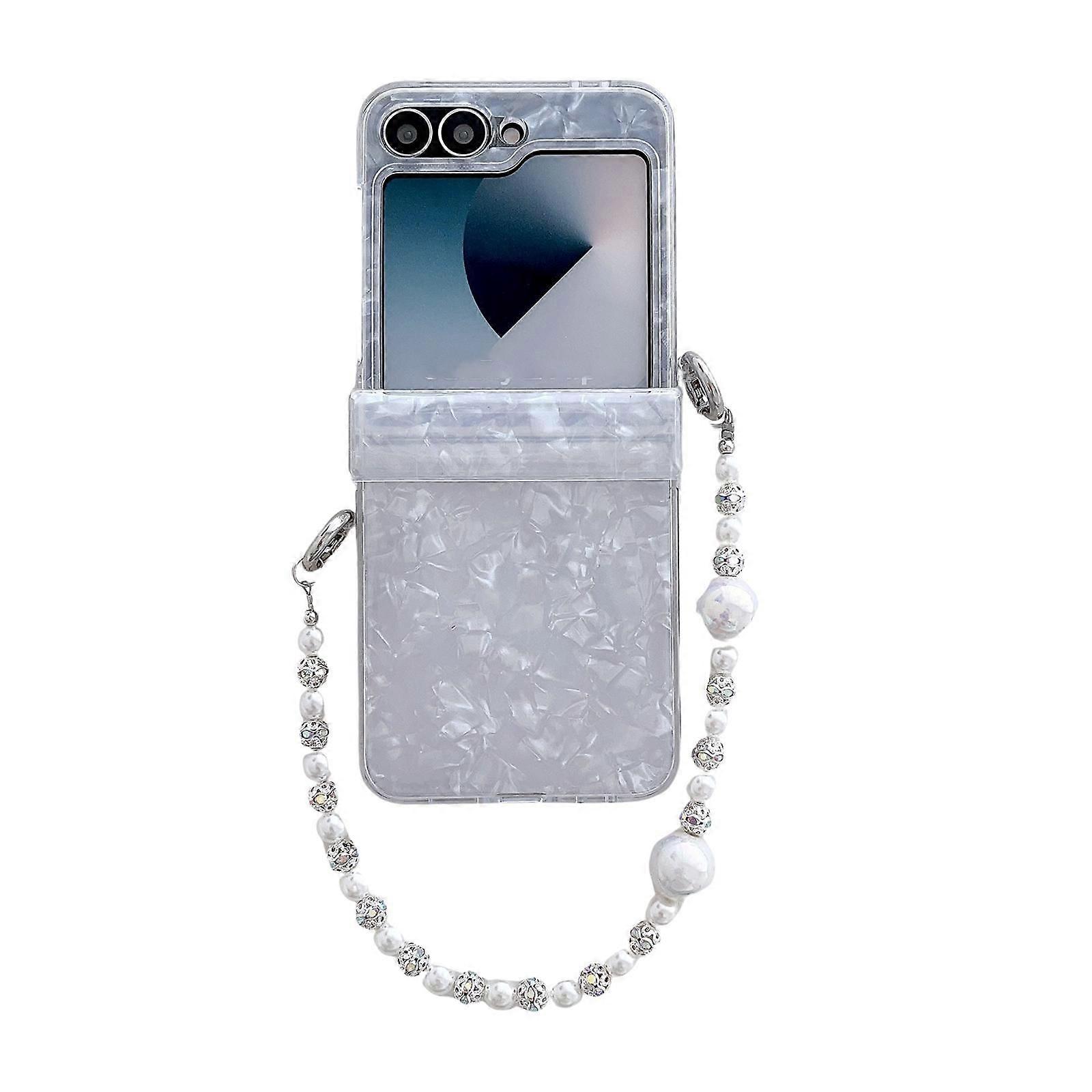 Pearlescent Shell Texture Case For Samsung Galaxy Z Flip5