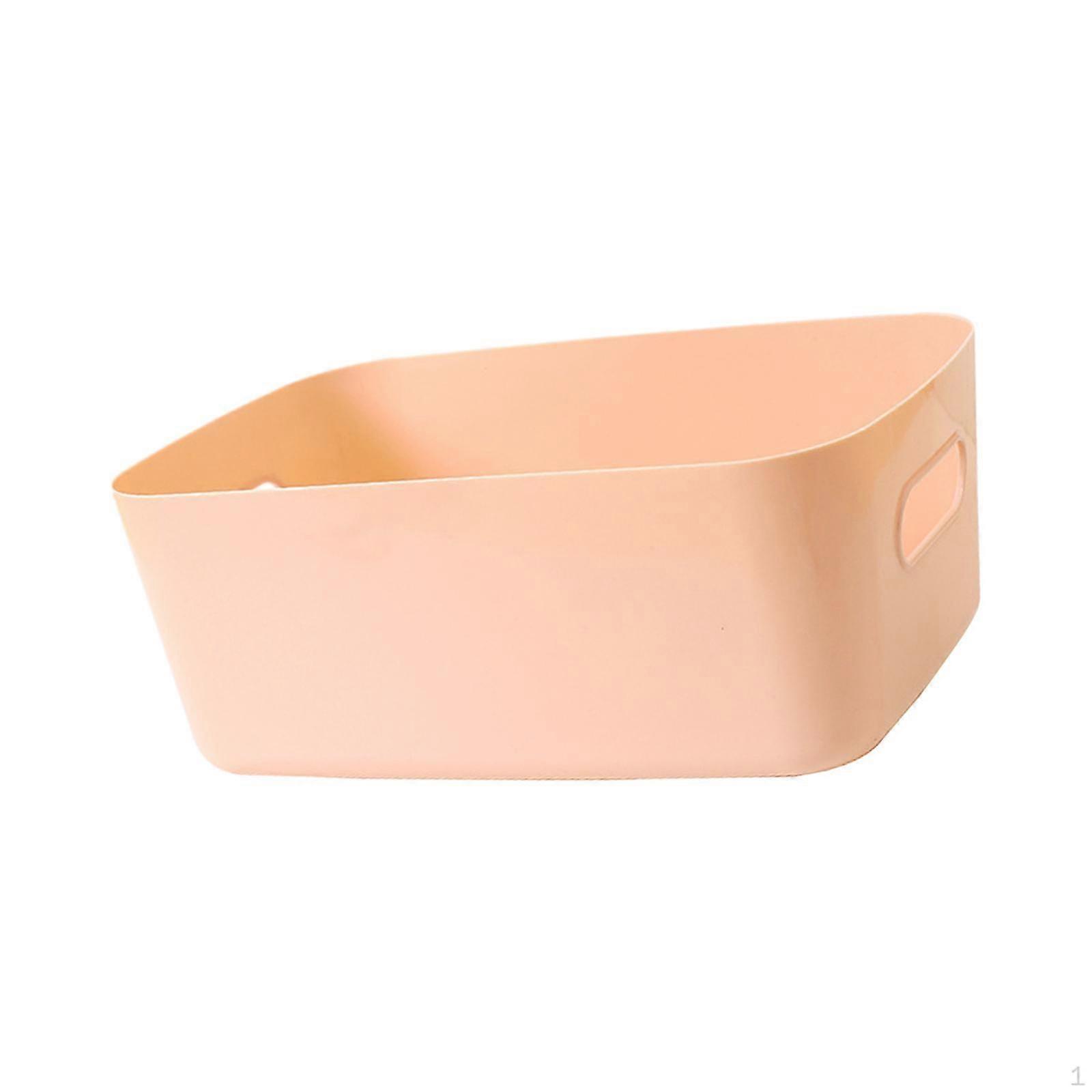 Desktop Storage Basket Cosmetic Organizer Stackable Organizing Shelves Vanity Bin for Pantry