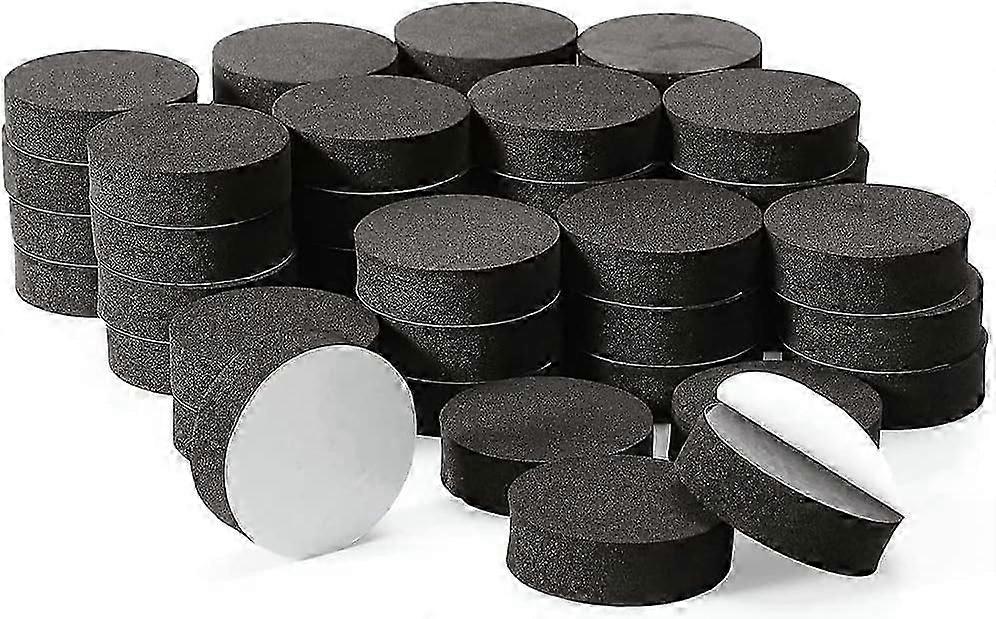 30/50PCS Plant Pot Feet Risers Natural gummi Flower Pot Mat Usynlige potteføtter for Heavy Utendørs Plan 50MM