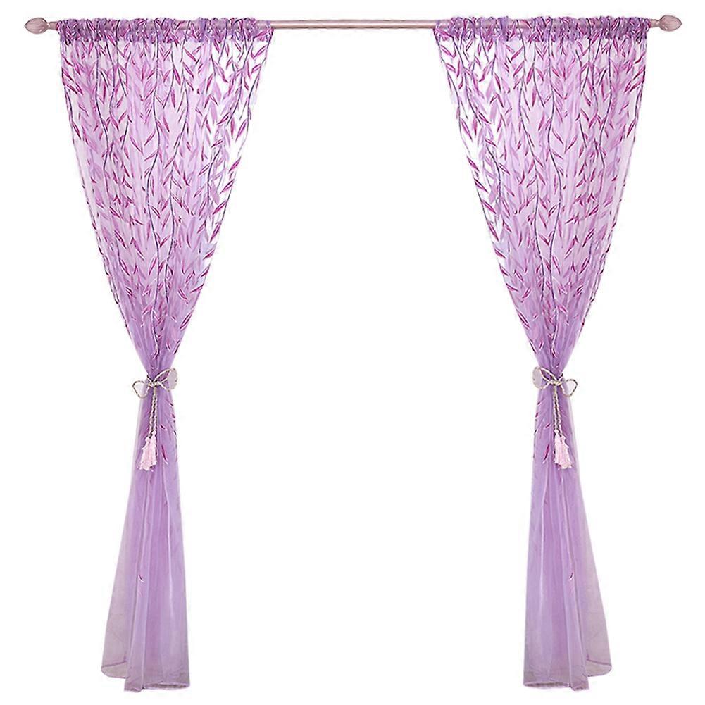 Sheer, Window Panels, Embroidery Voile