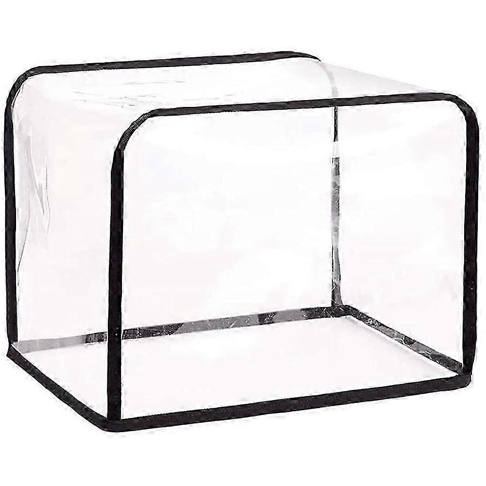 Toaster Ofen Staub Abdeckung Küche Gerät Abdeckung Transparent Frühstück Maschine Toaster Abdeckung Foldabl