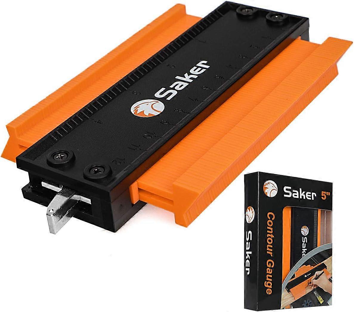 High-Quality and Durable Contour Gauge, Connectable Profile Tool for Accurate Measurements in Carpentry, Welding, and Woodworking (Connectable