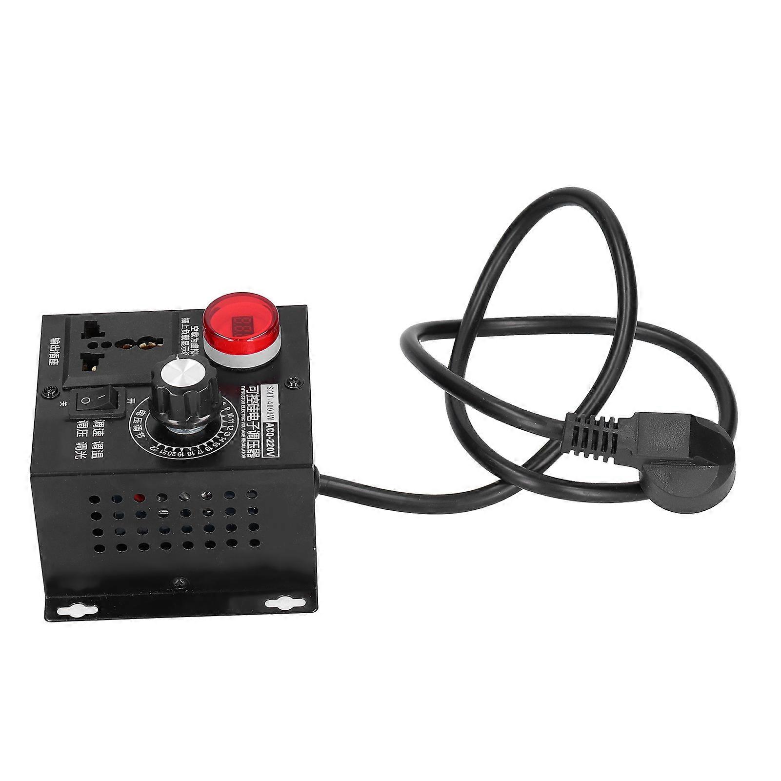 4000W Voltage Regulator Dimmer High Power Electronic Thyristor Controller AC110/220V