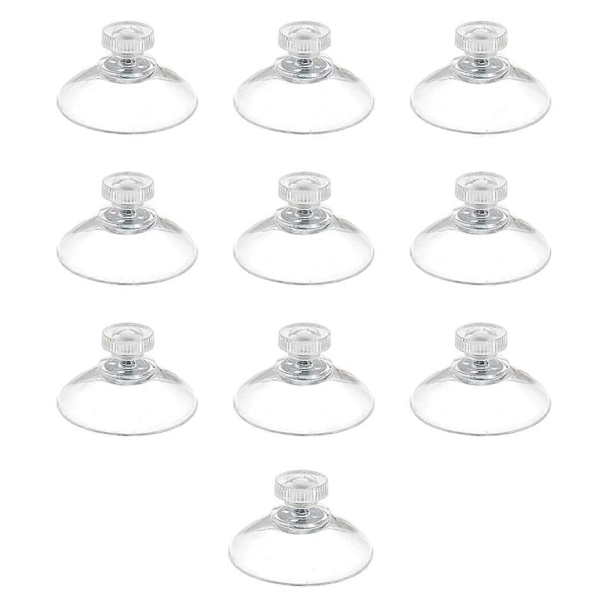 10pcs 40mm Suction Cup with -Screw and Knurled Nut, Suction Cup with Thread, Sucker Pads for Glass Table Top