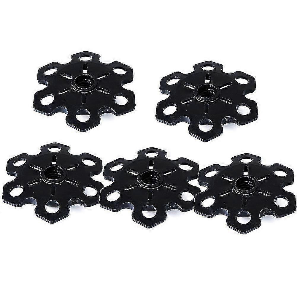 5pcs Basket Cap End Hiking Snow Shape Mud Guard Trekking Pole Tip Walking Stick