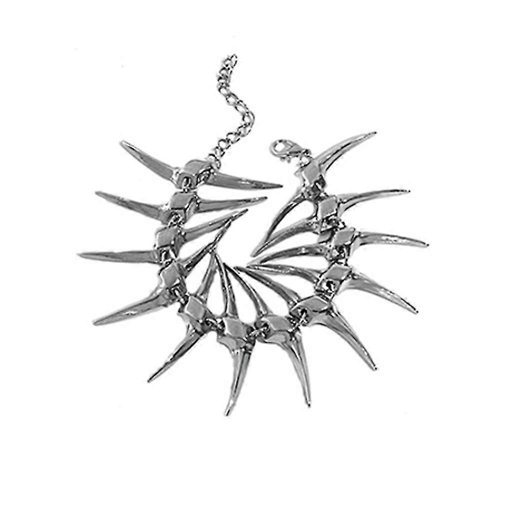 Thorn Fish Bone Chain Bracelets Link Chain Charm Bangle Link Chain Wristband