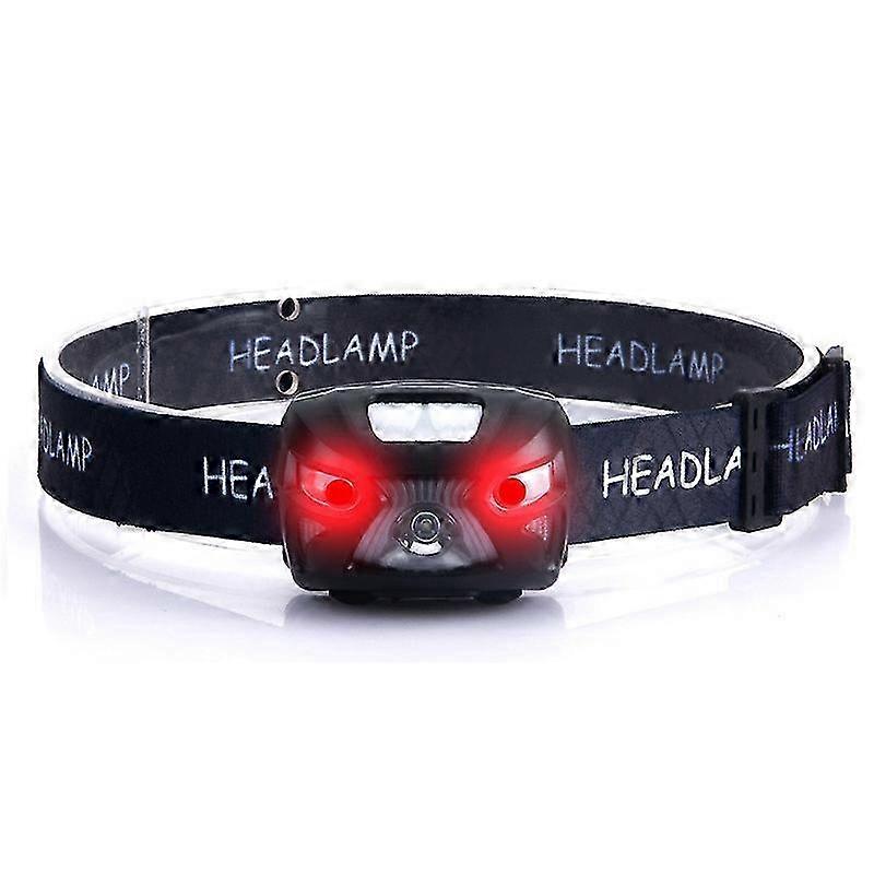 USB Rechargeable LED Headlamp Powerful Head Torch with 800LM, Lighting, IPX4 Waterproof, Motion Sens