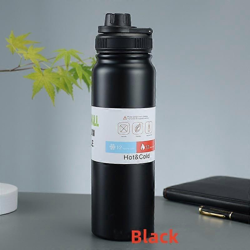 800ML Outdoor Thermos Portable Kettle Water Bottle with Tea Filter 304 Stainless Steel Thermal Cup Leak-proof Flask Sports