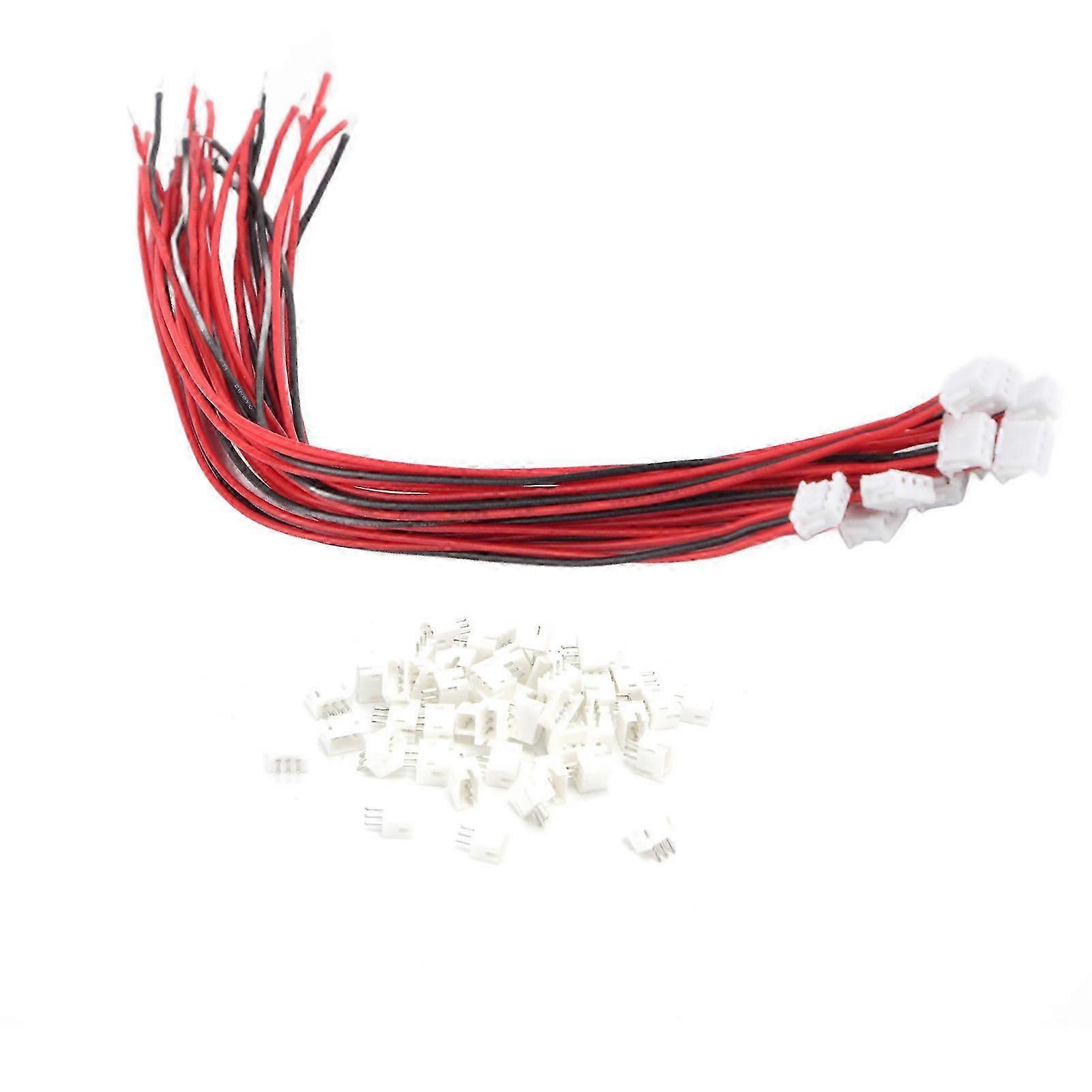 50Pcs 3 Pin ZH1.5 Conector Fêmea com fio 28AWG 15cm 50Pcs Macho Plug Materiais Elétricos
